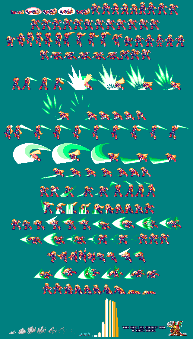 DS - Mega Man ZX - Model Z - The Spriters Resource