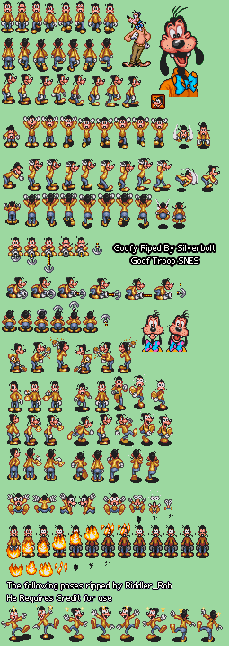 Sprites Goofy