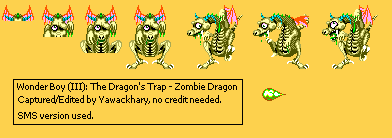 Wonder Boy: The Dragon's Trap - Zombie Dragon