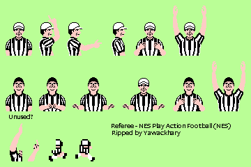 NES Play Action Football - Referee