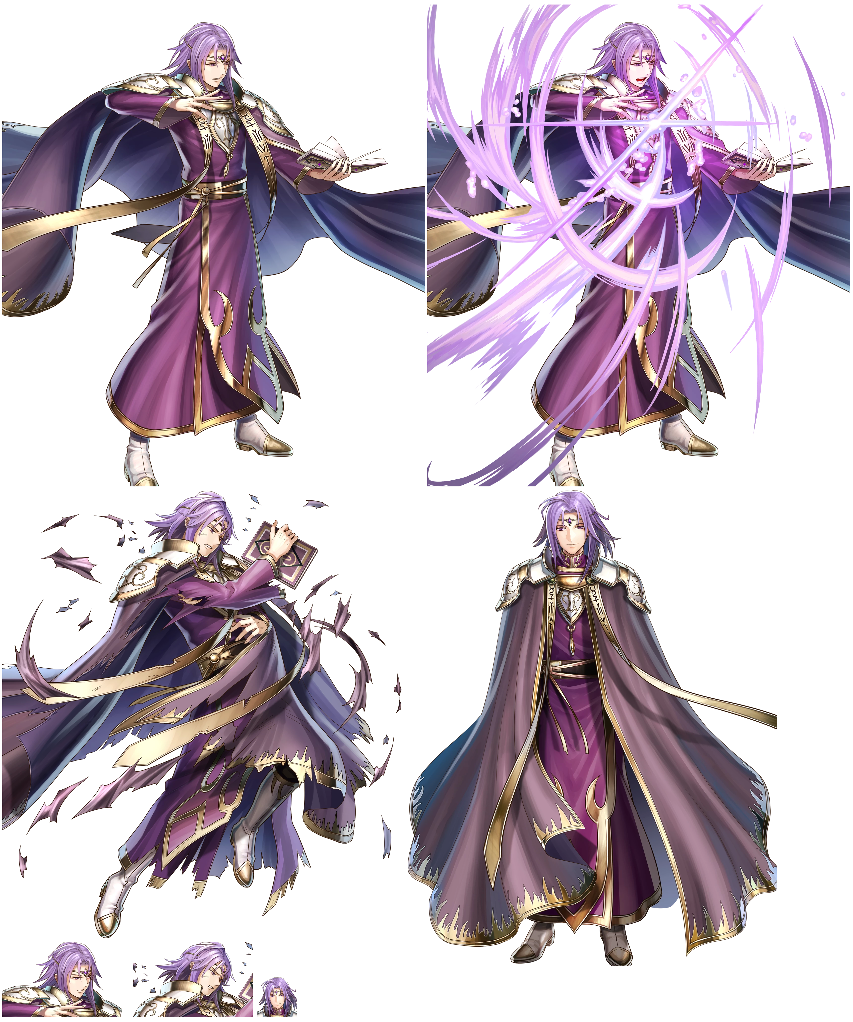 Mobile - Fire Emblem: Heroes - Lyon - The Spriters Resource