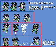 Mega Man Customs - Quake Woman (NES-Style)