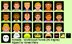 World Court Tennis - Portraits