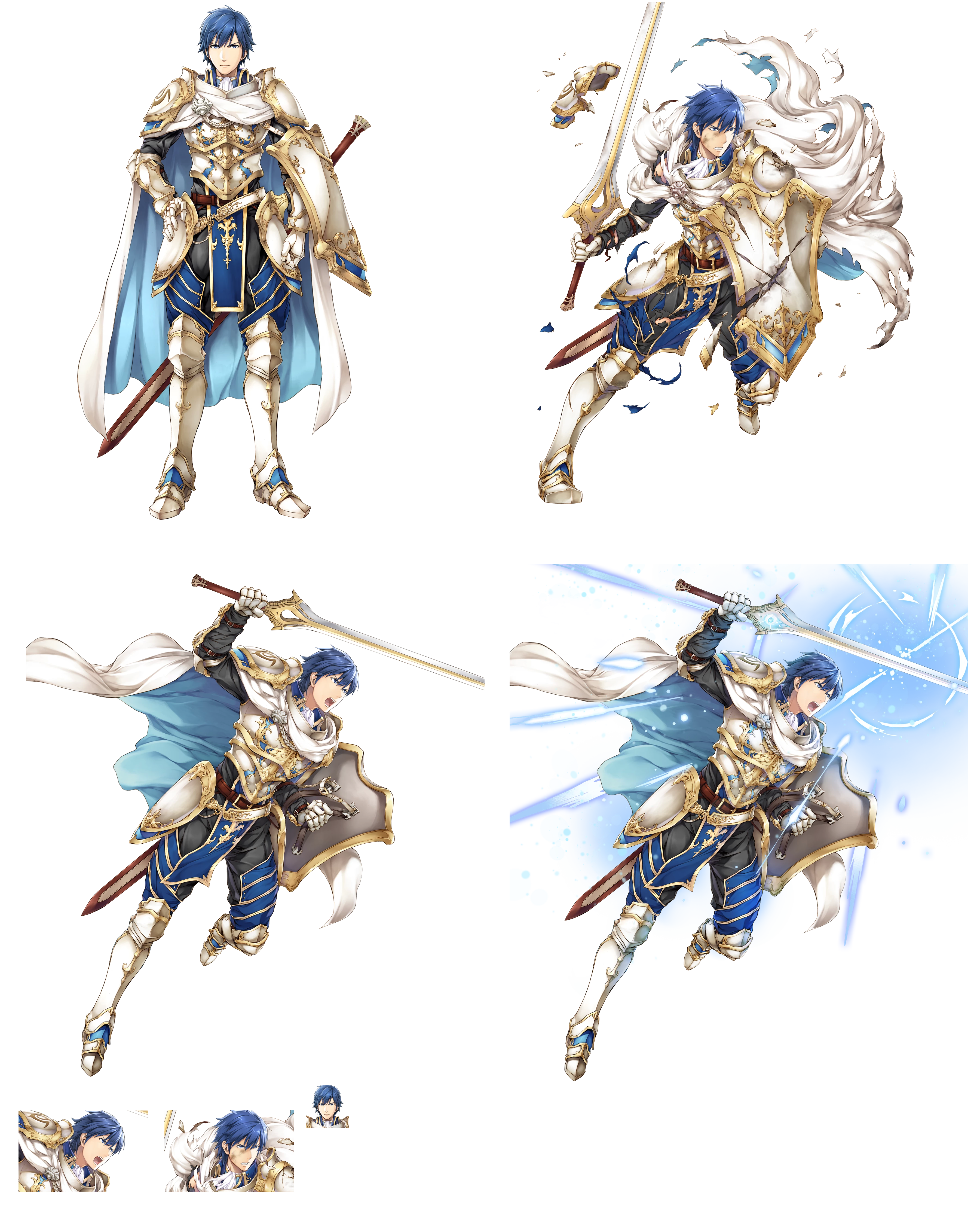 Mobile Fire Emblem Heroes Chrom The Branded King The Spriters