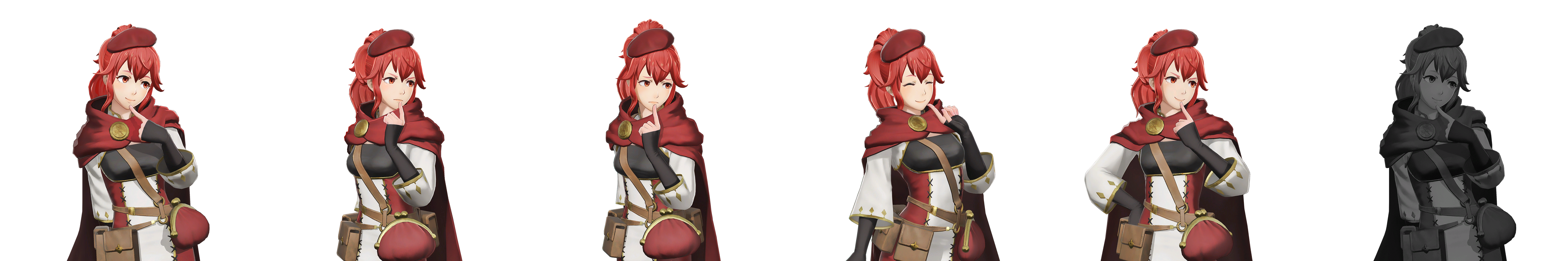 The Spriters Resource - Full Sheet View - Fire Emblem Warriors - Anna