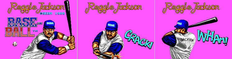 Reggie Jackson's Baseball / American Baseball - Title Screen (USA)