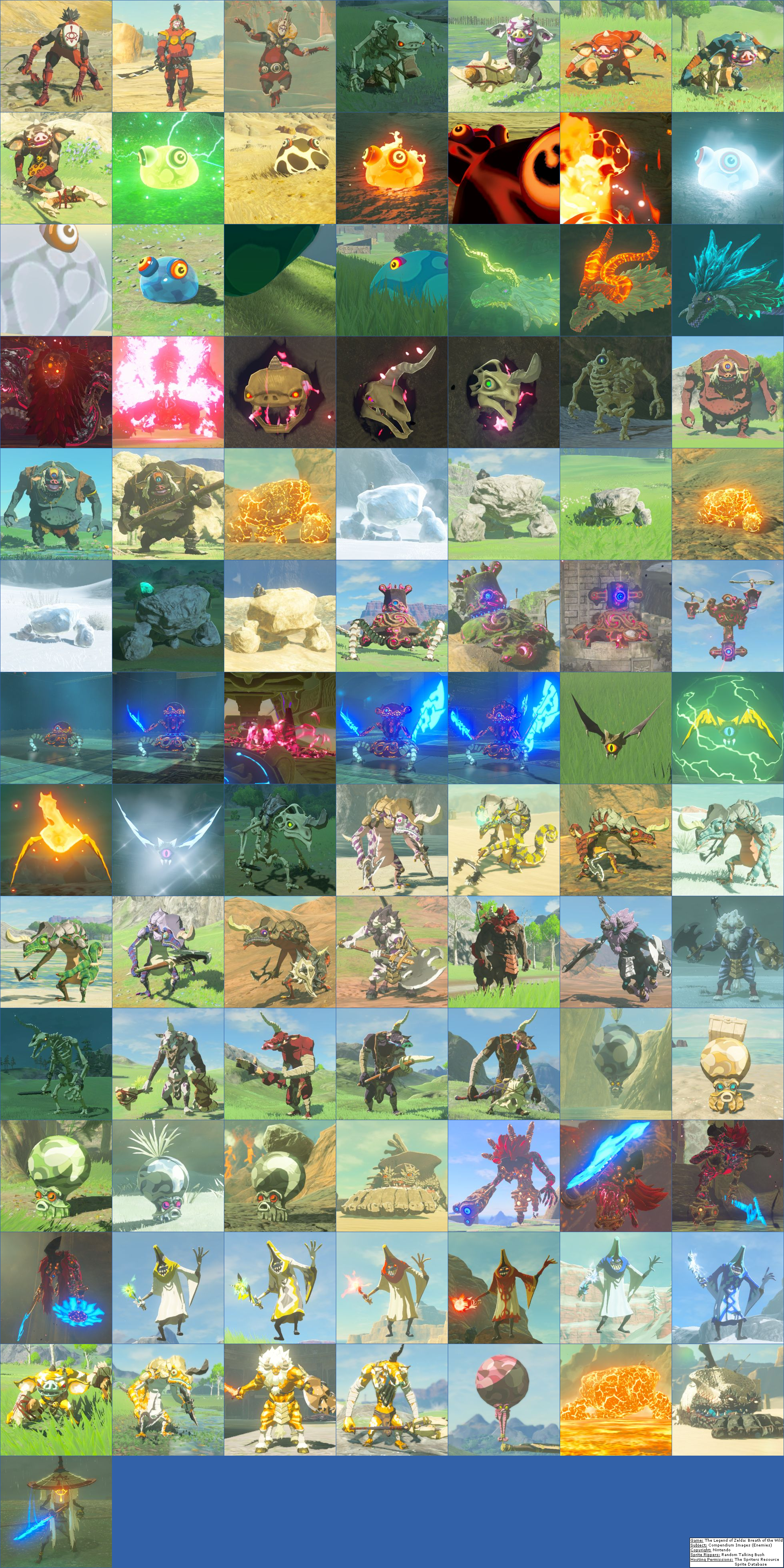 Zelda Wind Waker All Enemies Names