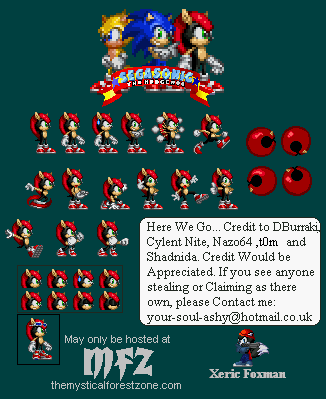 Custom / Edited - Sonic the Hedgehog Customs - Mighty (Sonic 2