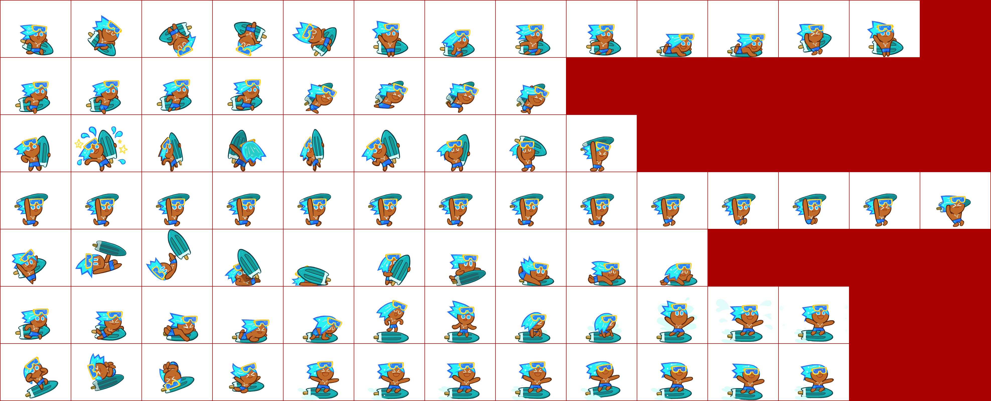 Cookie Run Sprite Sheets