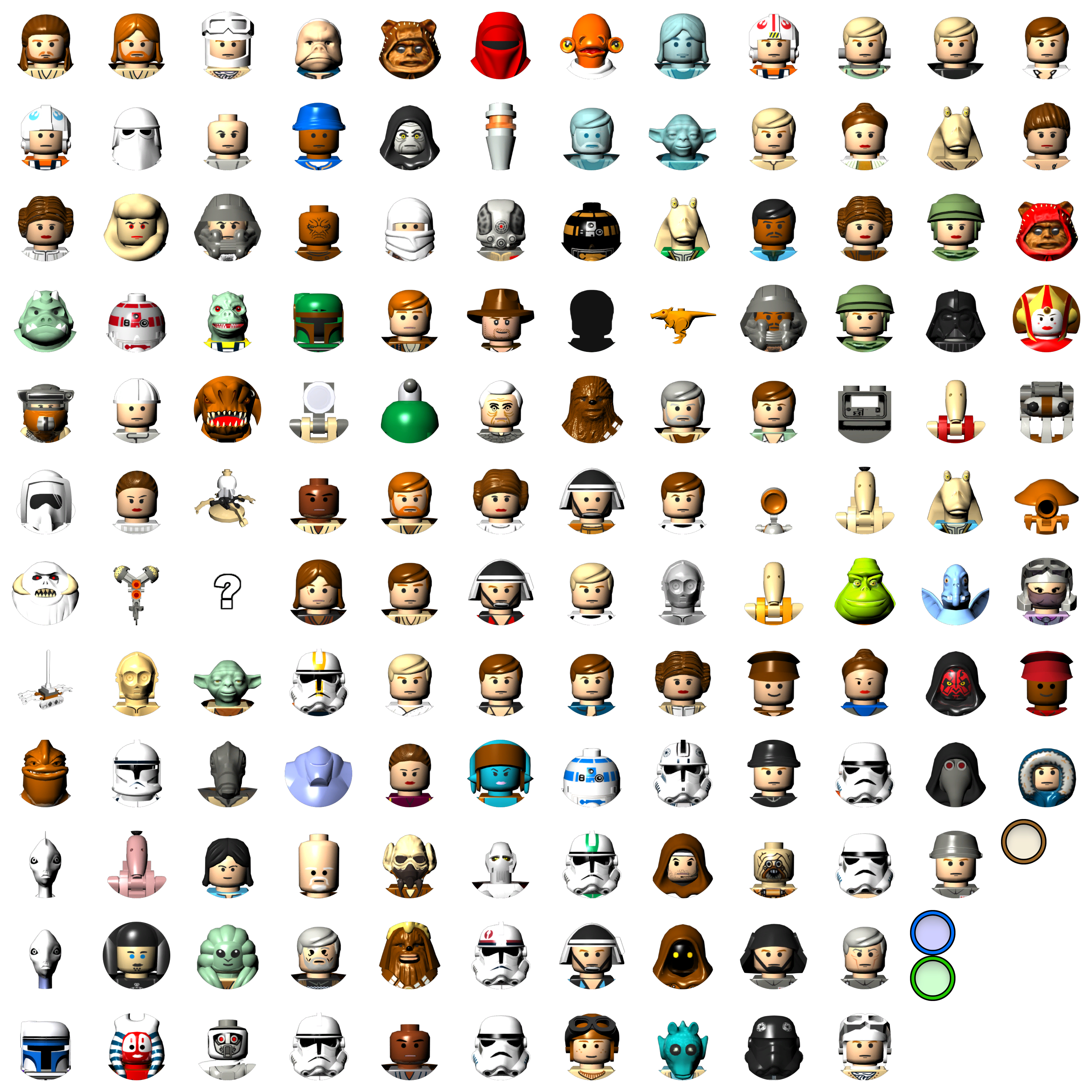 use characters.you unlock in lego star wars tcs