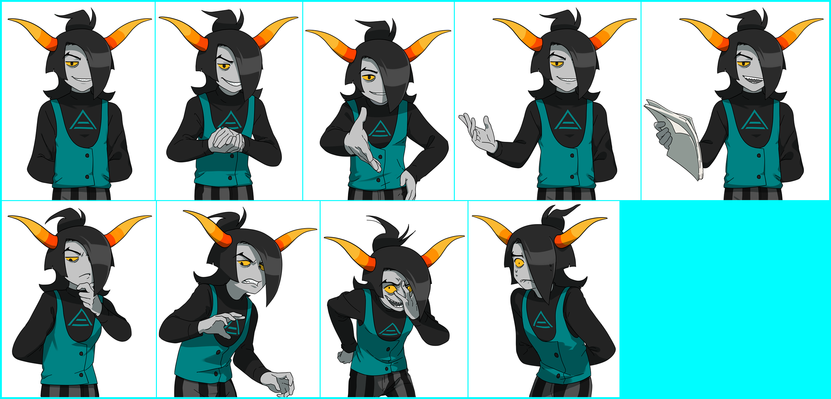 PC / Computer - Hiveswap Friendsim - Tagora Gorjek - The Spriters Resource