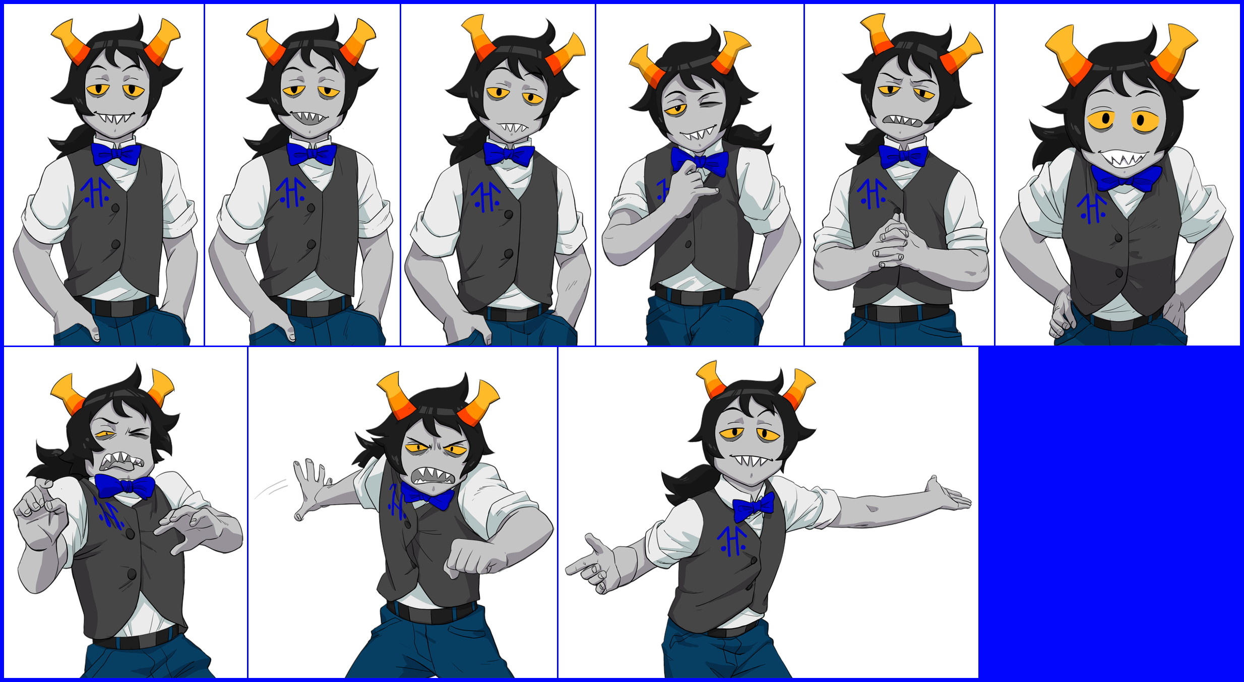 PC / Computer - Hiveswap Friendsim - Zebruh Codakk - The Spriters Resource