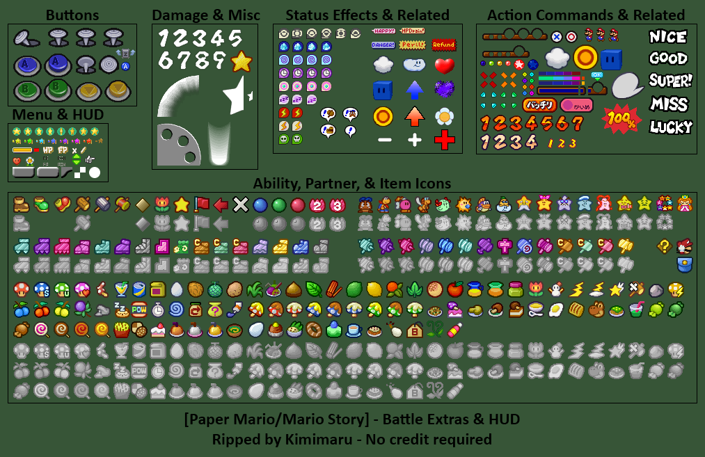 Battle Extras & HUD