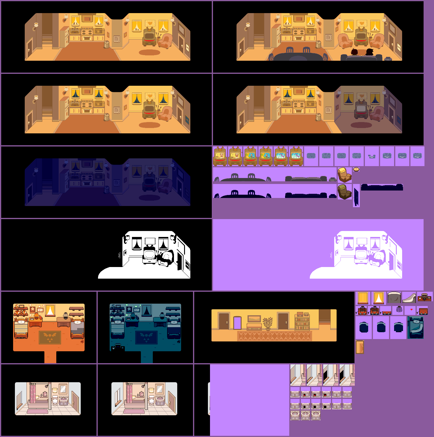 The Spriters Resource - Full Sheet View - Deltarune - Chapter 1 ...