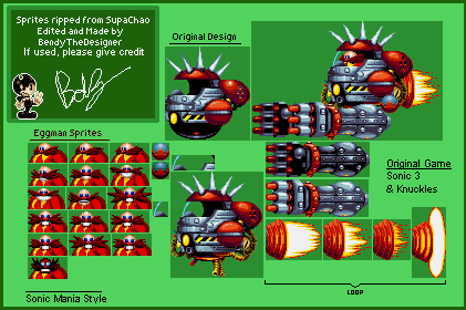 Sonic the Hedgehog Customs - Big Arm (Sonic Mania-Style)