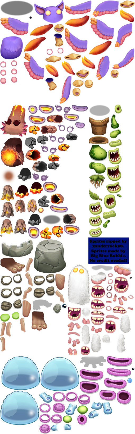 The Spriters Resource Full Sheet View My Singing Monsters Dawn of
