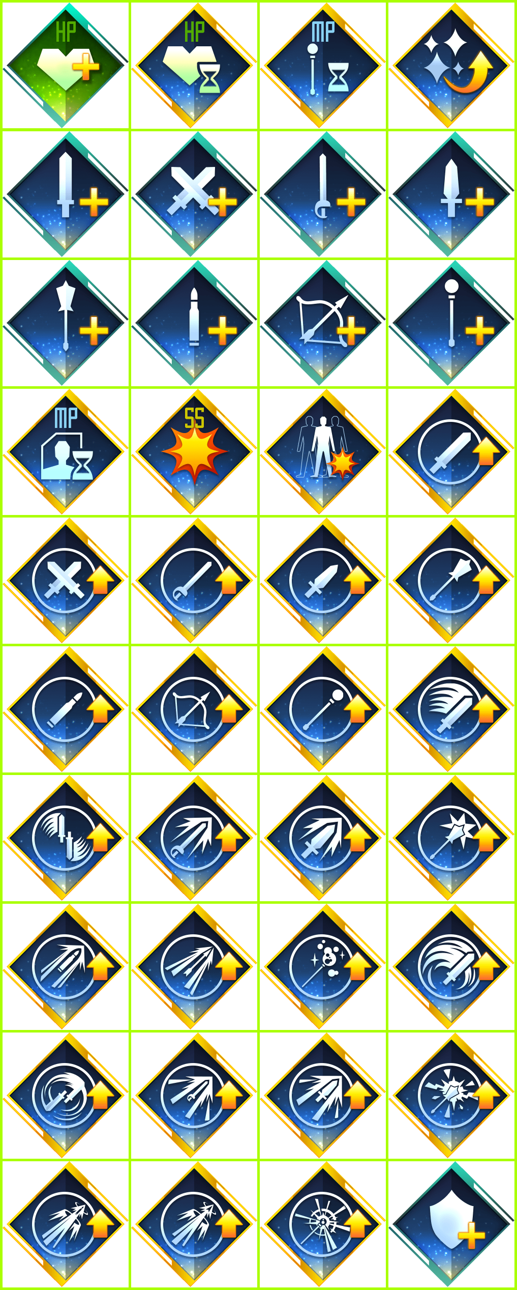 Skill Slot Icons