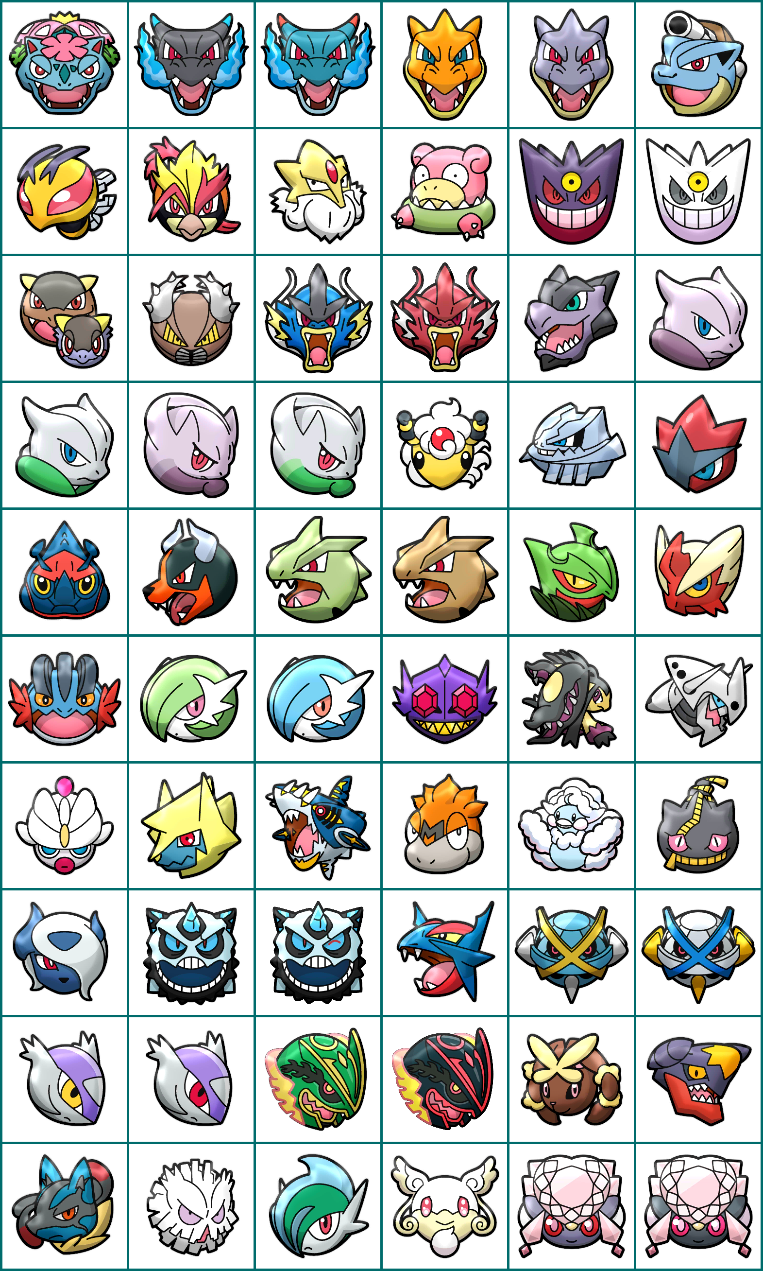 Pokémon Shuffle - Mega Evolution