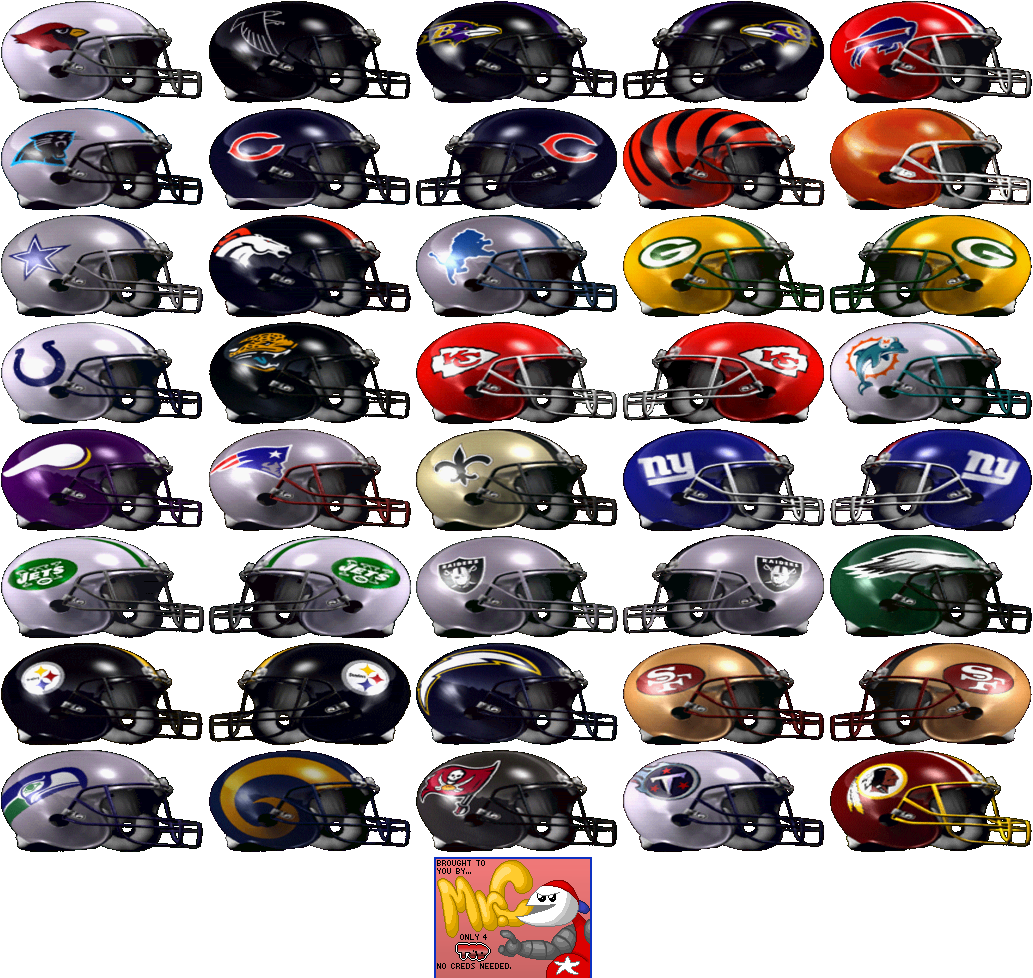 Nintendo 64 - NFL Blitz: Special Edition - Football Helmets - The ...