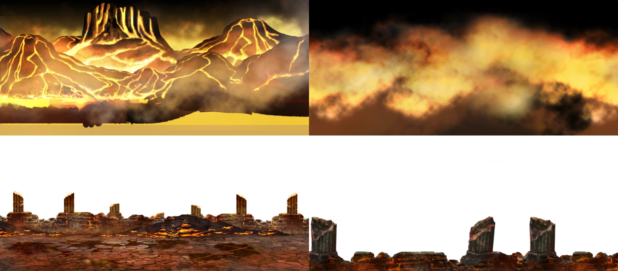 Fire Emblem: Heroes - Volcano (Wall)