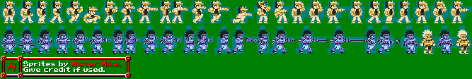 Jotaro Kujo Sprite Sheet