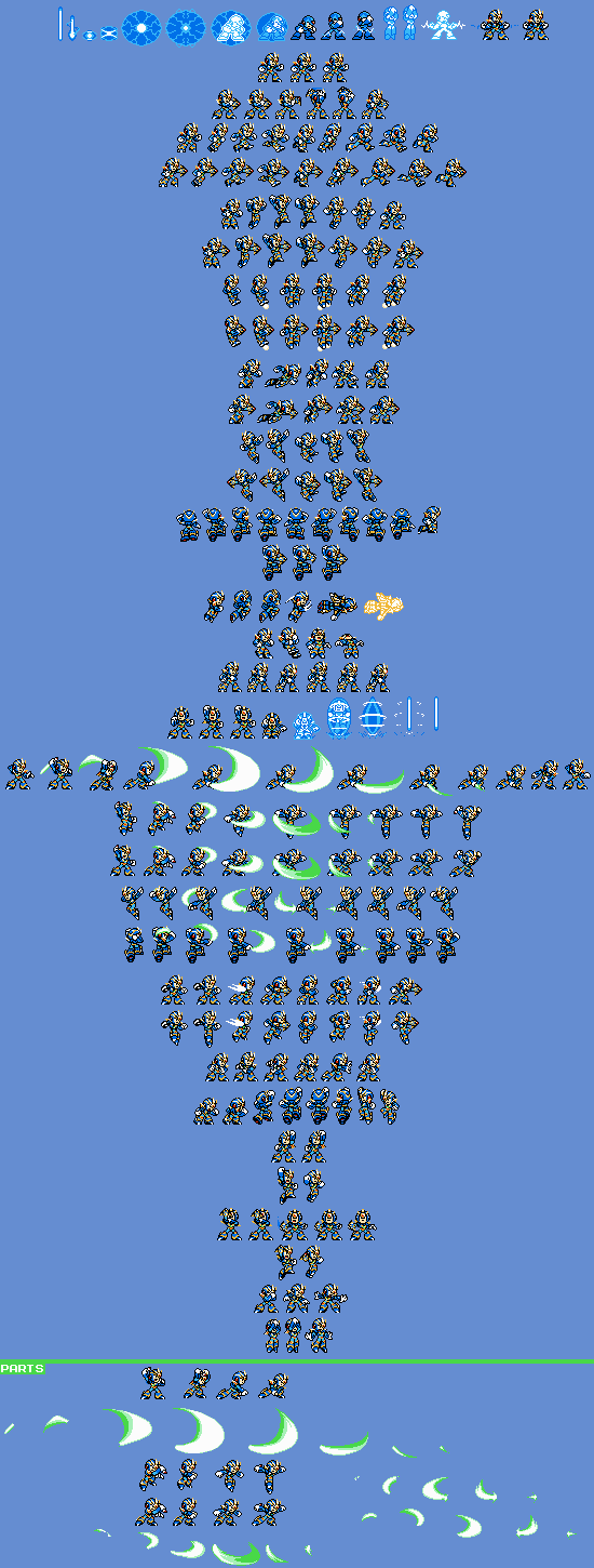 megaman x 5 sprite sheet