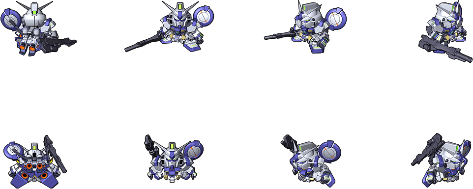 SD Gundam G Generation Genesis - Units - Phantom Bullets