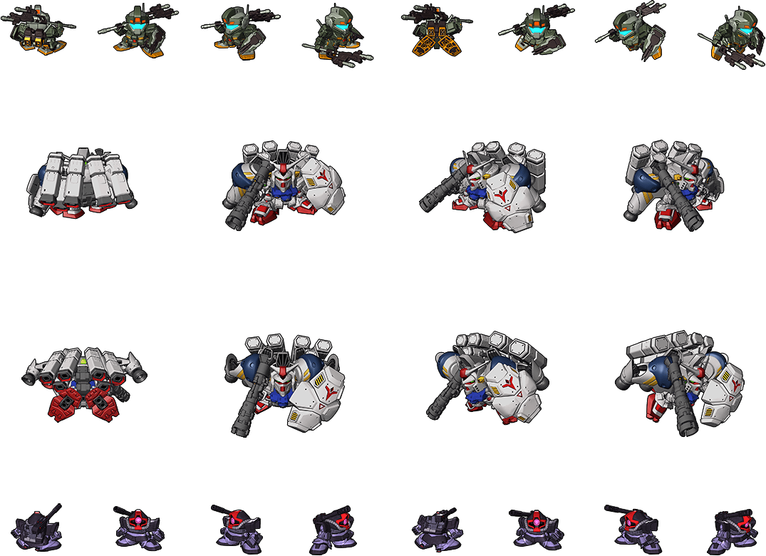 Units - Harmony Of Gundam