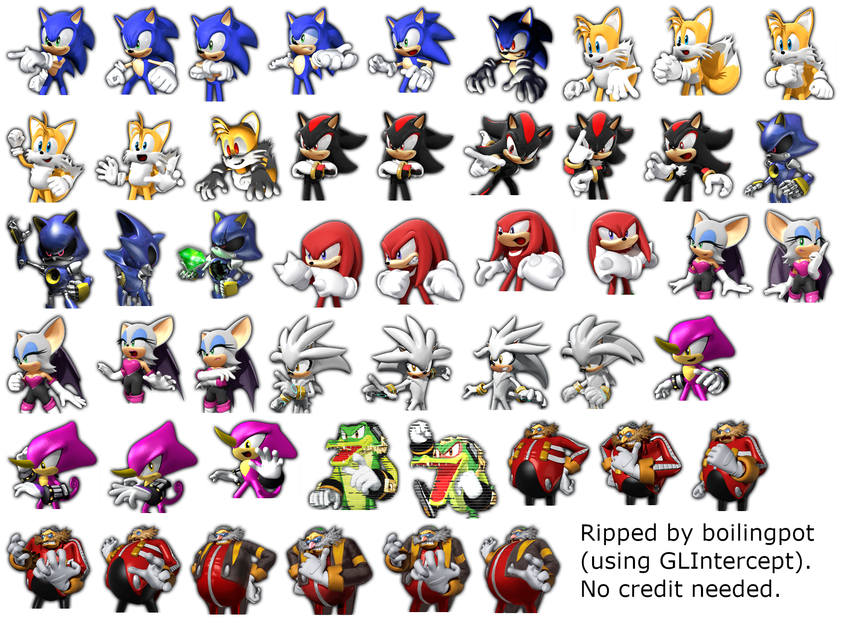 sonic rivals 2 iso characters