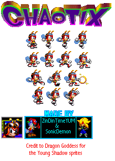 Sonic the Hedgehog Customs - Charmy (Sonic Advance-Style)