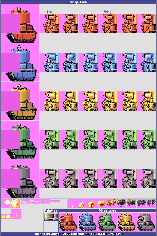 Tank Sprite Sheet By Doomguy64x2 On Deviantart Images