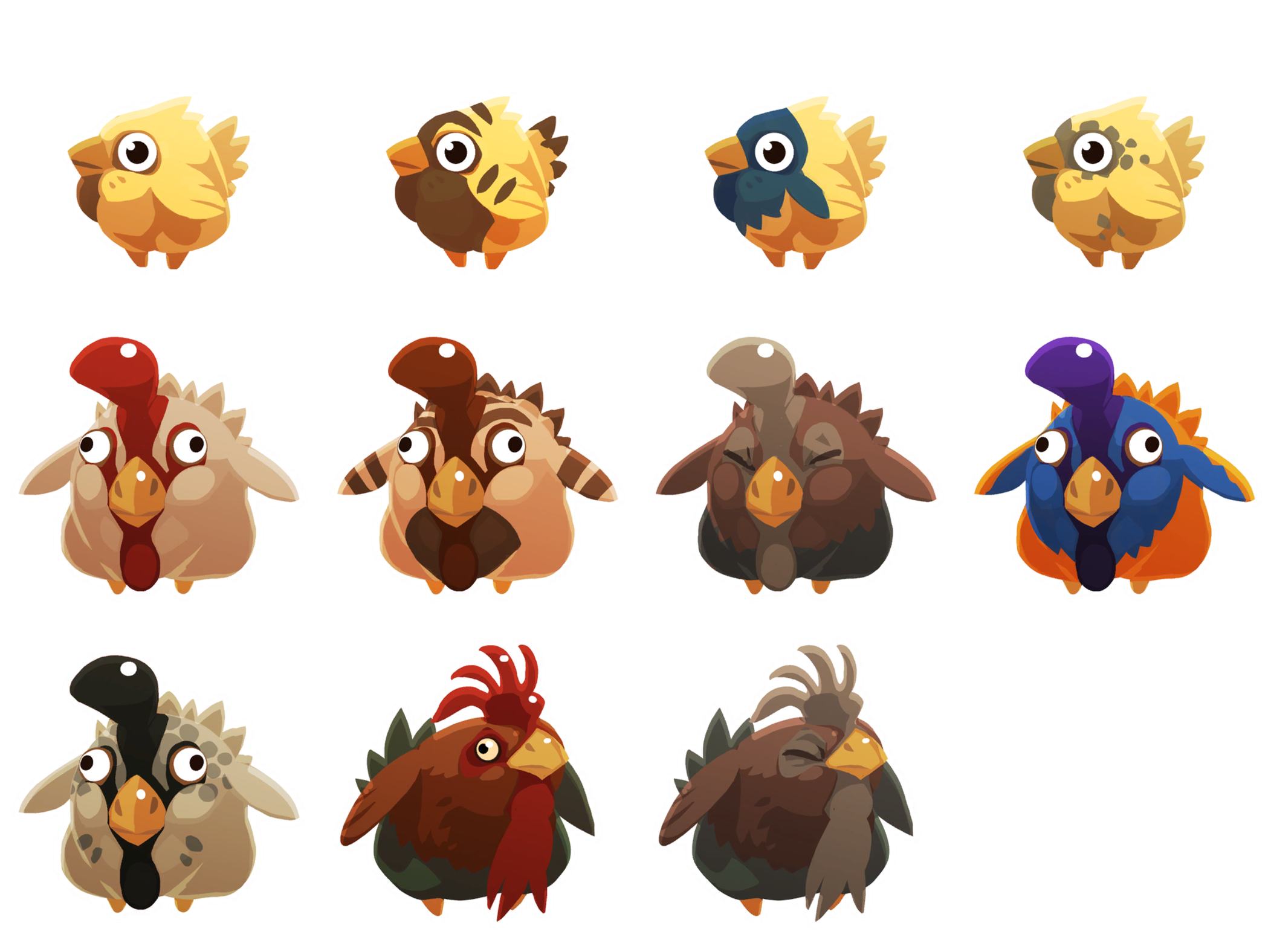 PC / Computer - Slime Rancher - Chicken Icons - The Spriters Resource