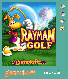 Rayman Golf - Title Screen