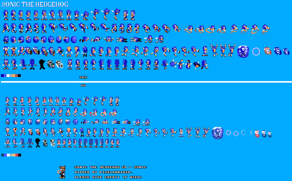 sonic 1 sprites expanded