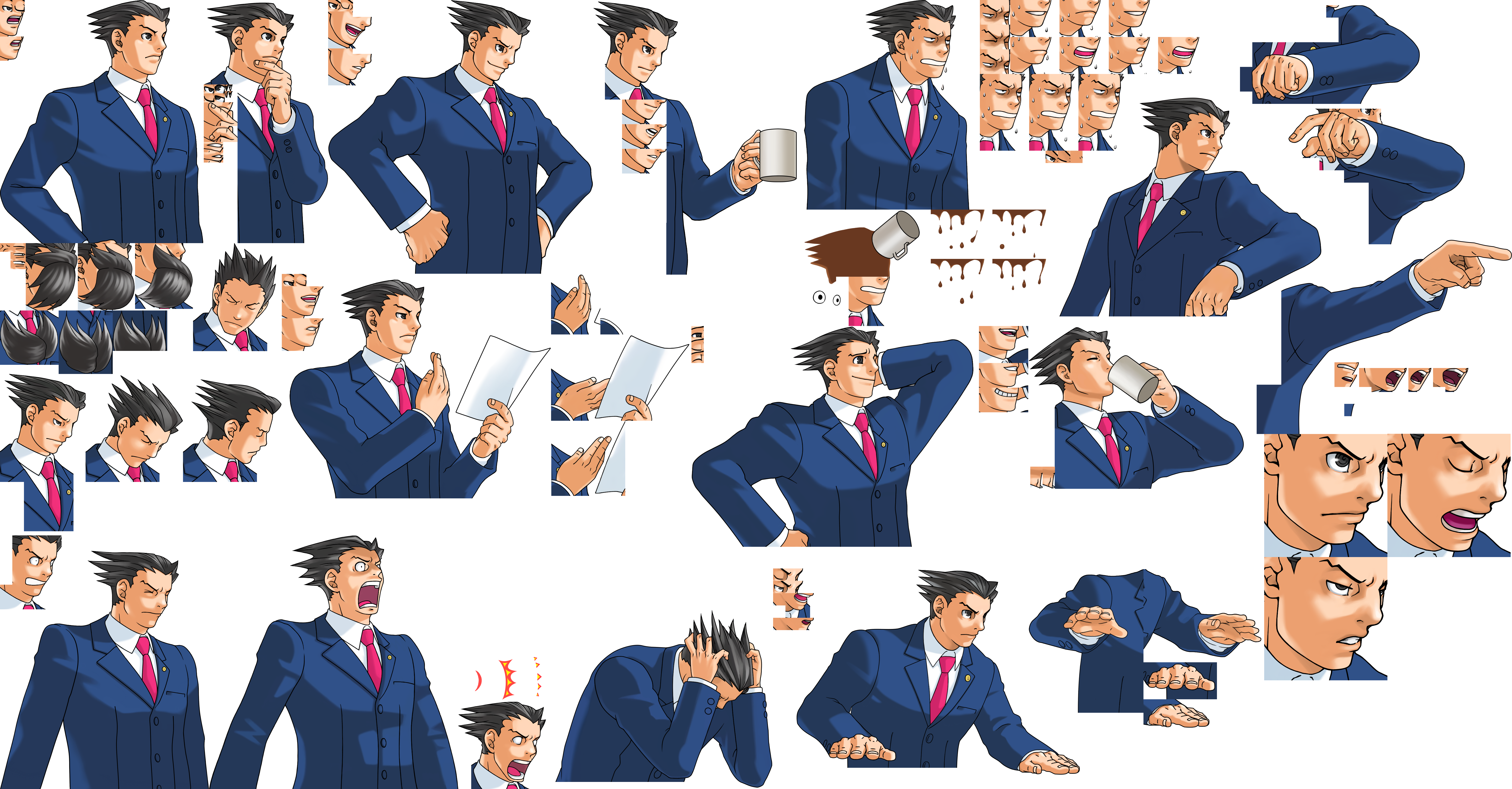 Карта ace attorney майнкрафт