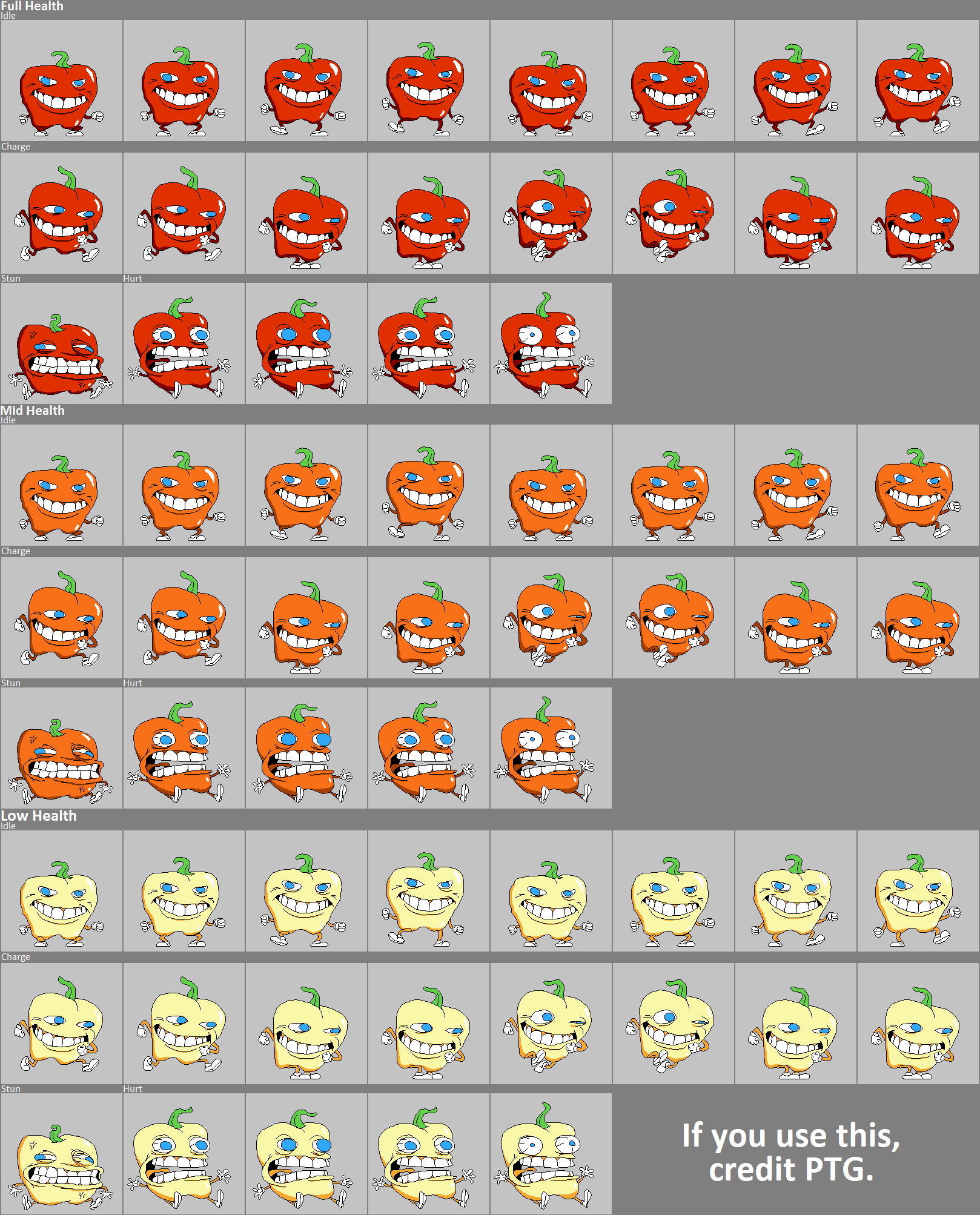 pizza tower playable characters