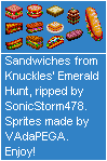 Knuckles' Emerald Hunt (Hack) - Sandwiches