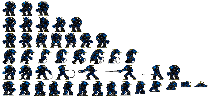 SNES - Blackthorne - Whar'ork - The Spriters Resource