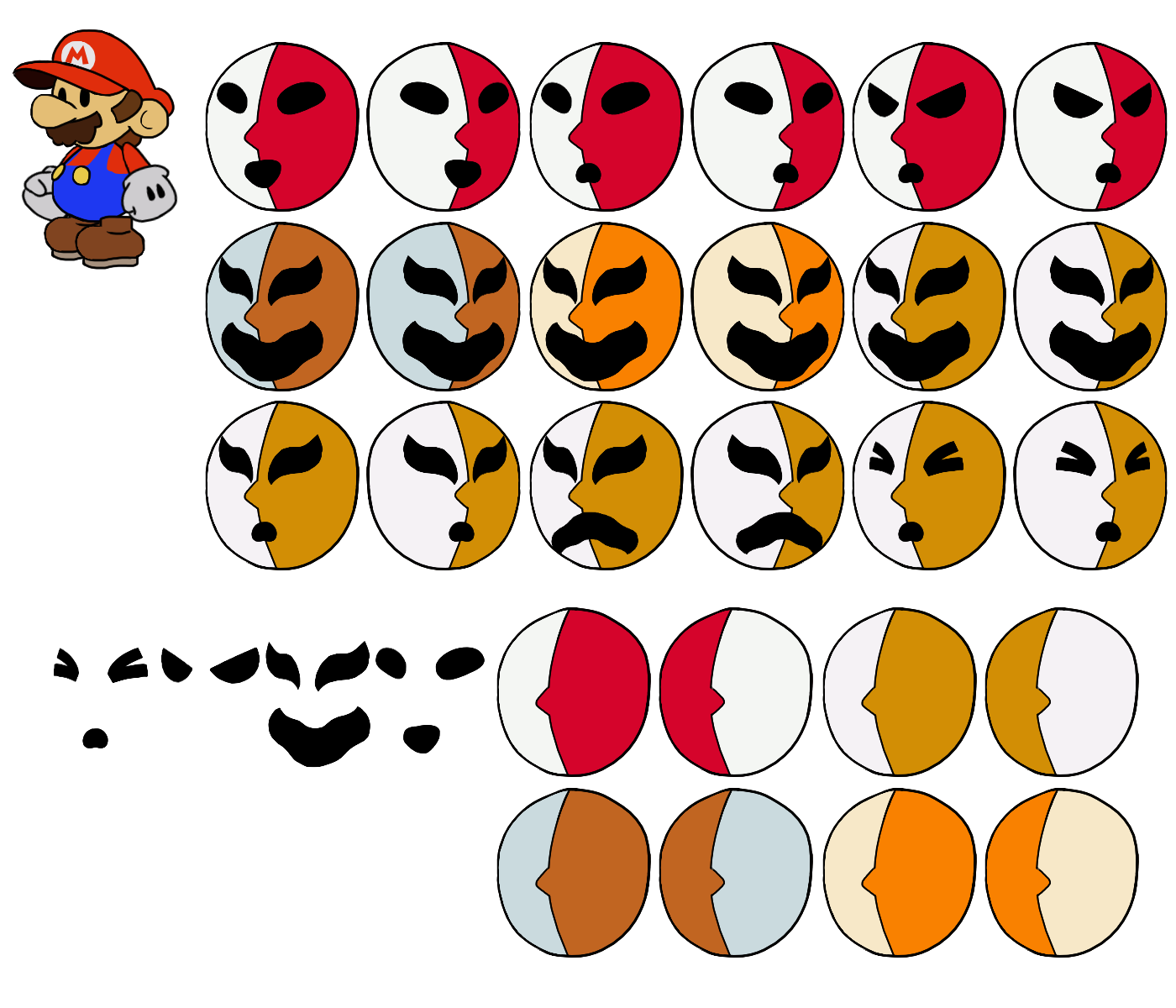 Mario Customs - Phanto (Paper Mario-Style)