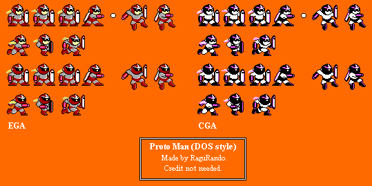 Proto Man (DOS-Style)