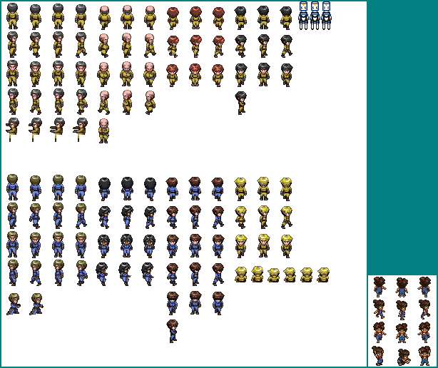 Mod Gen Modern Sark Sprite Sheet