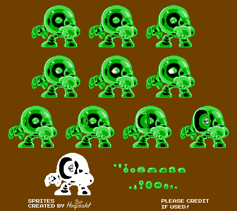 Mega Man Customs - Green Devil (NES-Style)