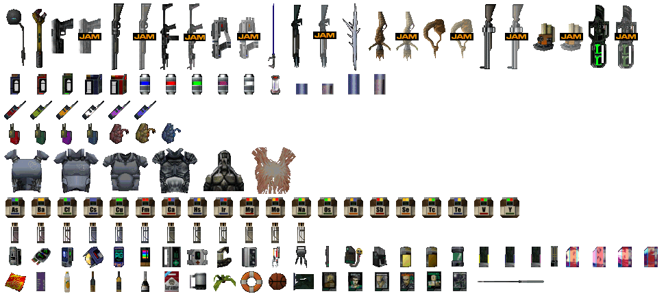 System Shock 2 - Inventory Items