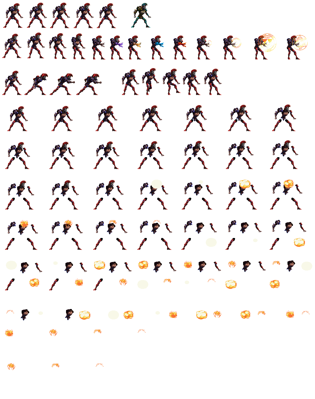 The Spriters Resource - Full Sheet View - Castlevania: Symphony of the ...