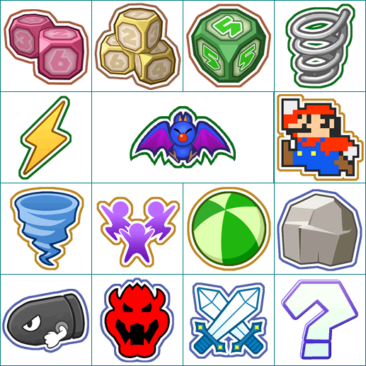 Mario Party 8 - Candy Symbols