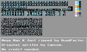 Legend of zelda font Megaman font