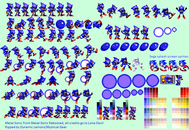 sonic cd sprites sonic