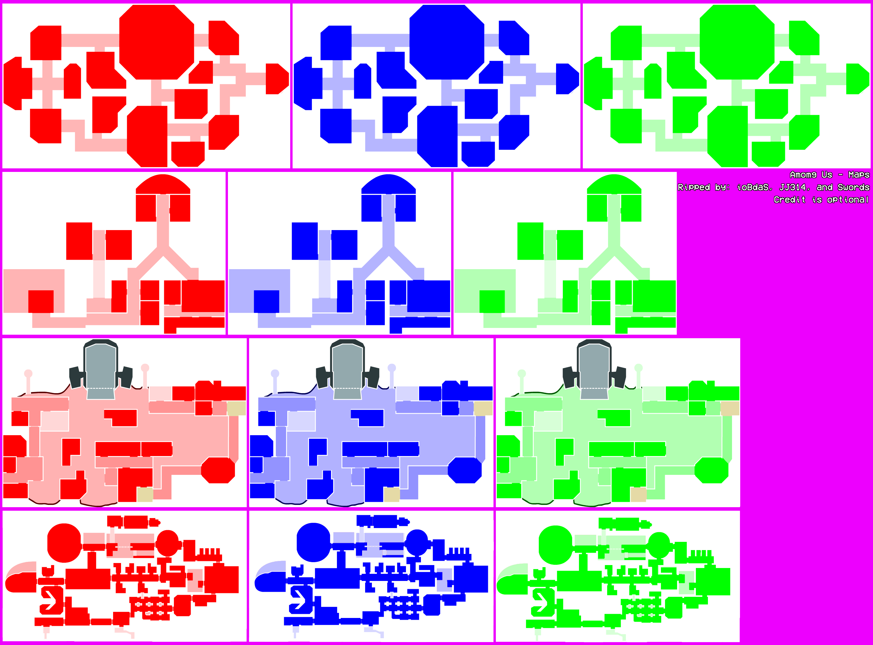 PC / Computer - Among Us - Sabotage, Crewmate, And Admin Maps - The ...