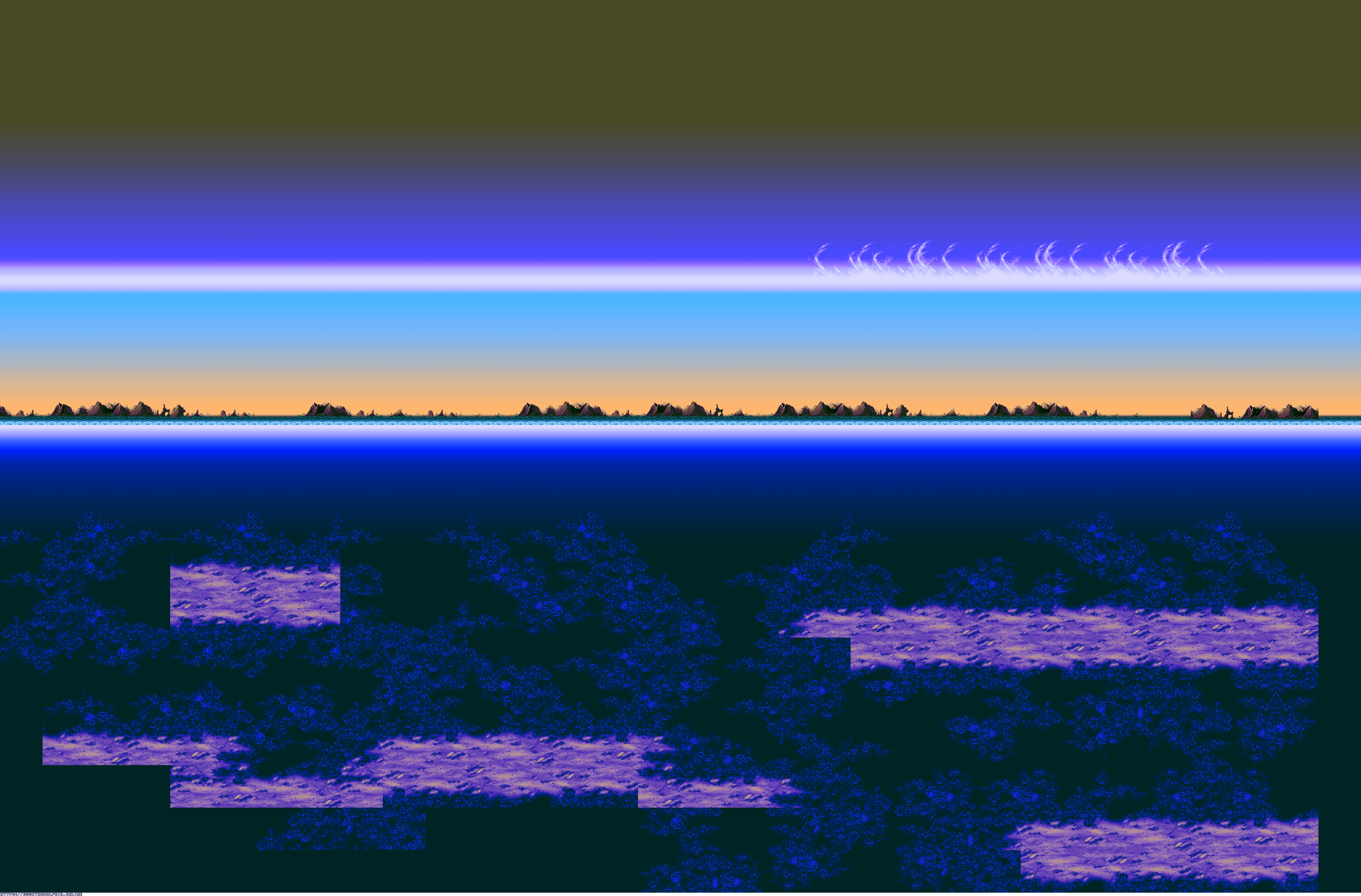 Ecco: The Tides of Time - Trellia's Bay (Background)