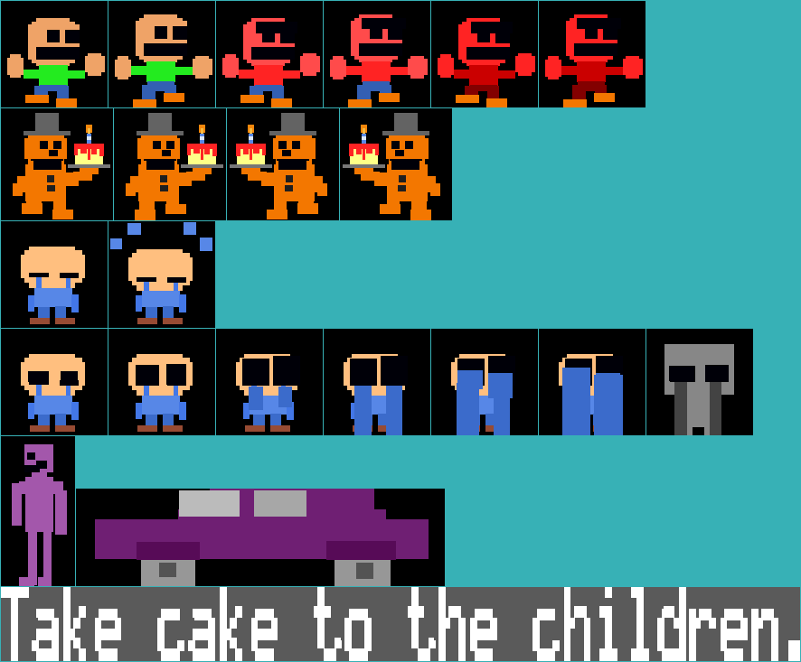 Five Nights at Freddy's 2 - Take Cake to the Children